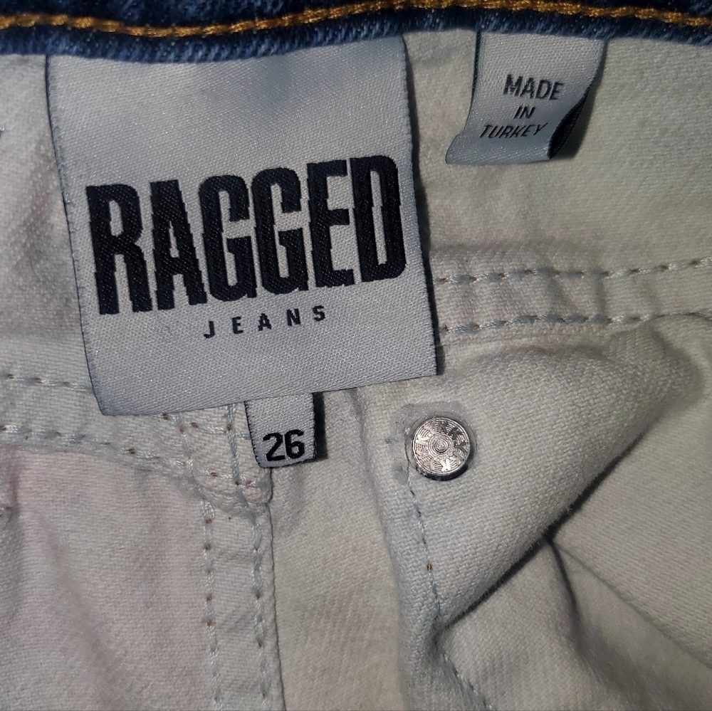 The Ragged Priest Jeans Plaid Funky Abstract Neon Dollskills Size 26 - Picture 12 of 13